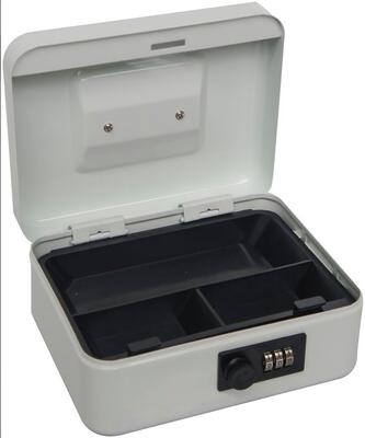 Cofre Dinheiro Com Bandeja Lock25 Branco